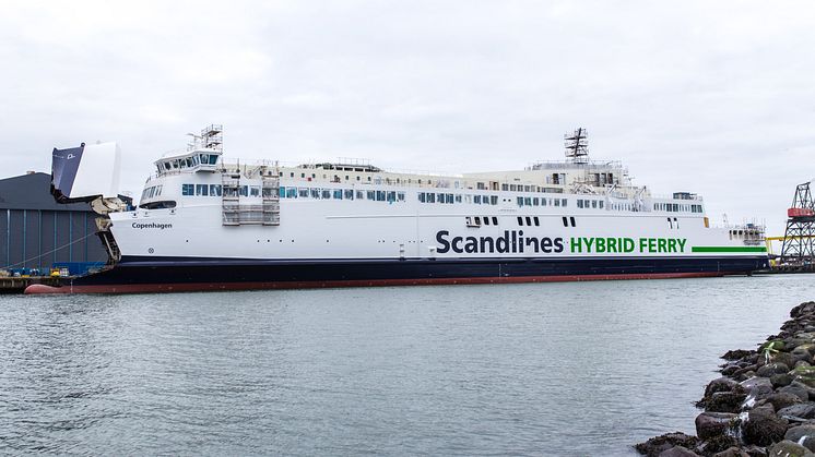 Nye Scandlines færger - "Copenhagen"