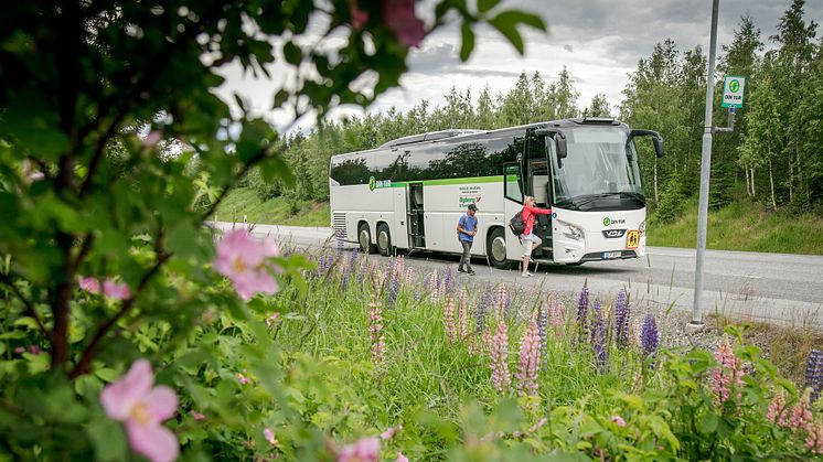 Ny busstrafik på helgerna mellan Kramfors-Docksta