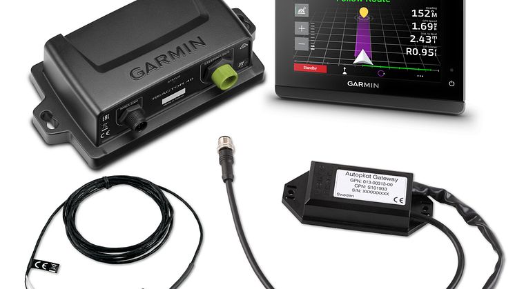Garmin_GHC 50_im Bundle mit Reactor 40 Hydraulic Autopilot (c) Garmin Deutschland GmbH