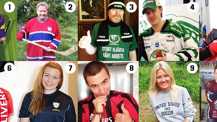 Möt alla våra finalister i Årets fan!