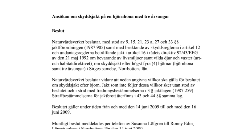 Sista björnen i Sarek