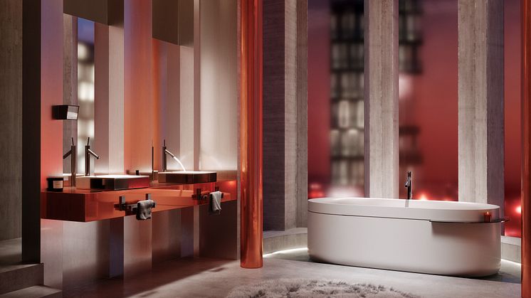 AXOR Suite washbasins and bathtub