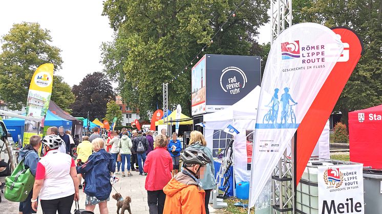 Römer-Lippe-Routen-Meile_beim_Sattel-Fest©Ruhr-Tourismus