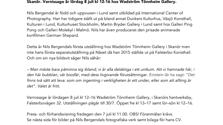 ”DEN HELIGA KARAMELLEN” – Ny utställning av Nils Bergendal