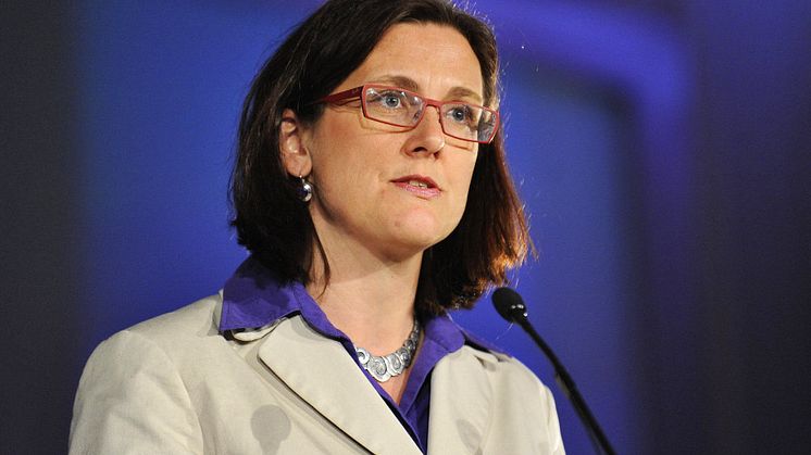 Stadsbiblioteket 7 juni: Gränsöverskridande brottslighet – vad kan EU göra? EU-kommissionär Cecilia Malmström