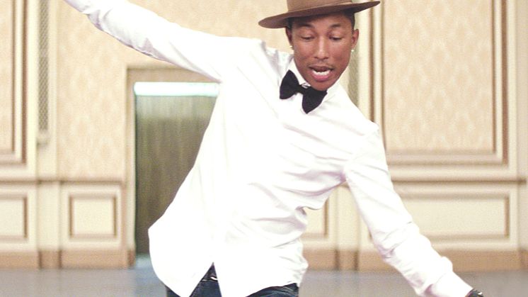 Pharrell Williams låt “Happy” #1 på Billboard