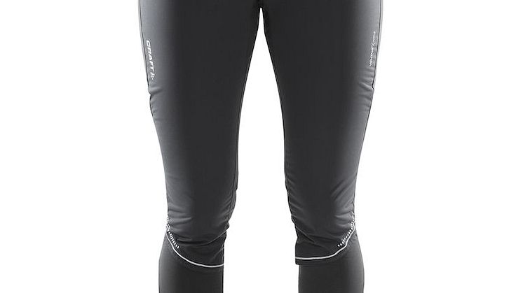 Race train tights (dam) i färgen black