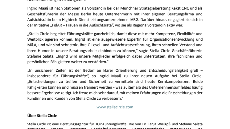 250428 Presse.Information Ingrid Maaß neue Navigatorin im Netzwerk der C-Level-Beratung Stella Circle .pdf