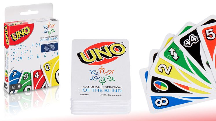 Mattel lanciert UNO-Kartendeck mit Blindenschrift Braille