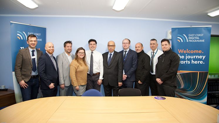 Rail Minister sees ECDP at first hand
