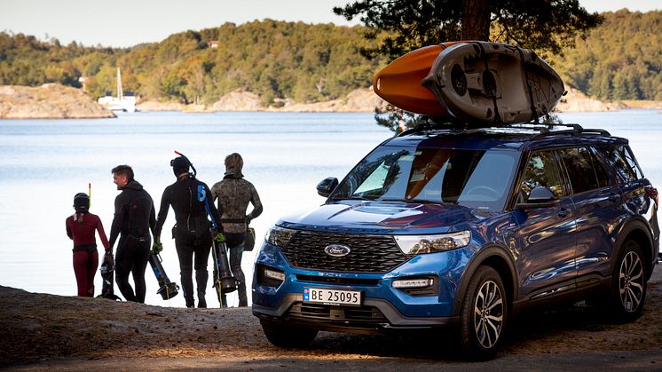 Ford samarbeider med tureksperten komoot for å gi deg de beste tipsene for helgeturen