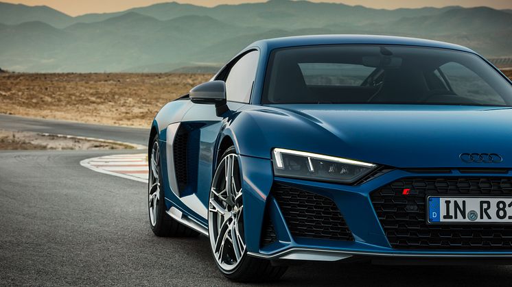 Audi R8 Coupé V10 (Ascariblå)