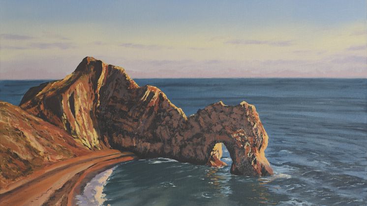Light and Shadow on Durdle Door - Graham Lockett 