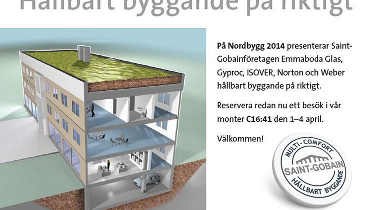 Saint-Gobain på Nordbygg 2014