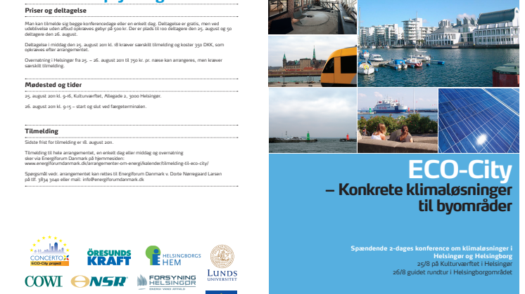 Konkret resultat av fem års miljösamarbete över sundet
