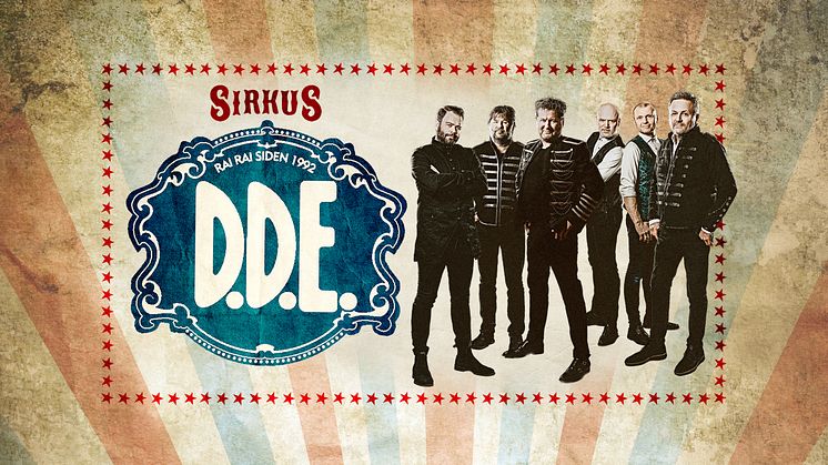 DDE vil stå på scenen i Fåvang sentrum den 13. august