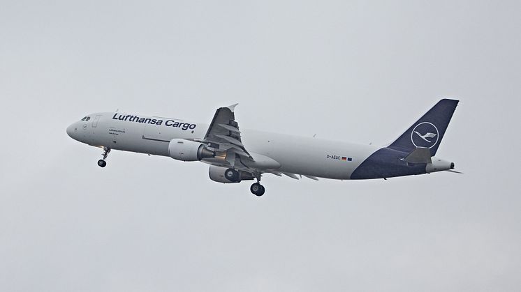 Lufthansa Cargo A321 freighter lifts off for first commercial flight