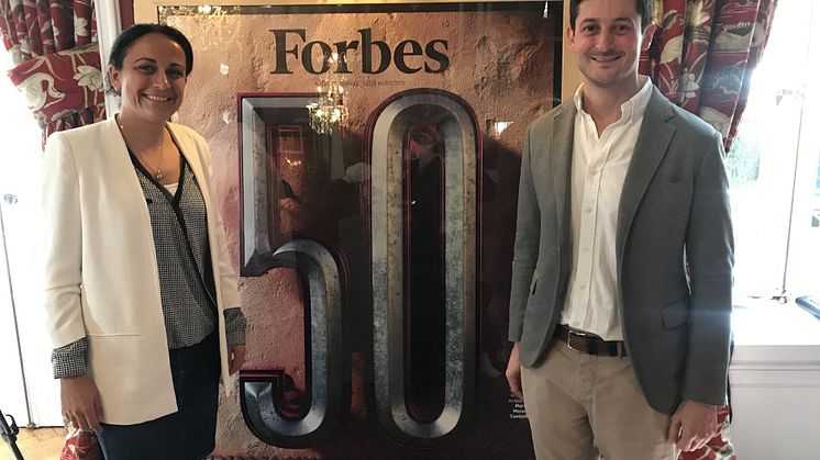 Alonso Fernández Bombin, Talent Management Director, and Olga Sánchez, were present from Cosentino