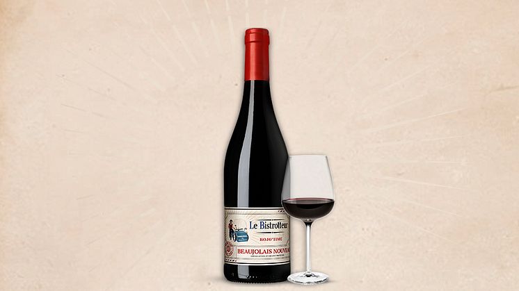 Årets skörd är här! Beaujolais Nouveau Le Bistrotteur Bojo Time 2023 lanseras 16 november.