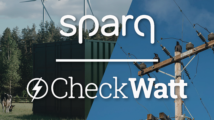 Sparq tecknar ett nytt samarbete med svenska CheckWatt