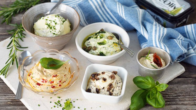 Somriga grillröror med vegetabilisk bas