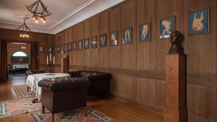 Vigeland's apartment Living room The Vigeland Museum