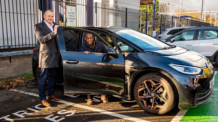 Local MP celebrates new EV charging points in Harpenden. More images below.