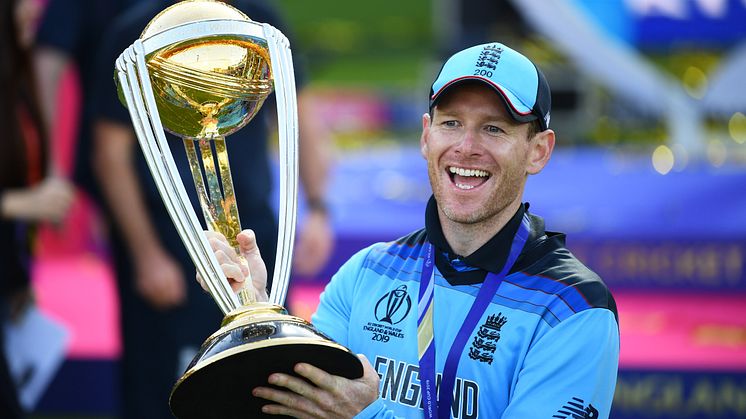 Men's white-ball captain Eoin Morgan has been awarded a CBE. Photo: Getty Images 