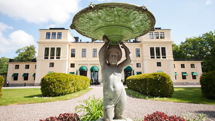Staty i slottsparken