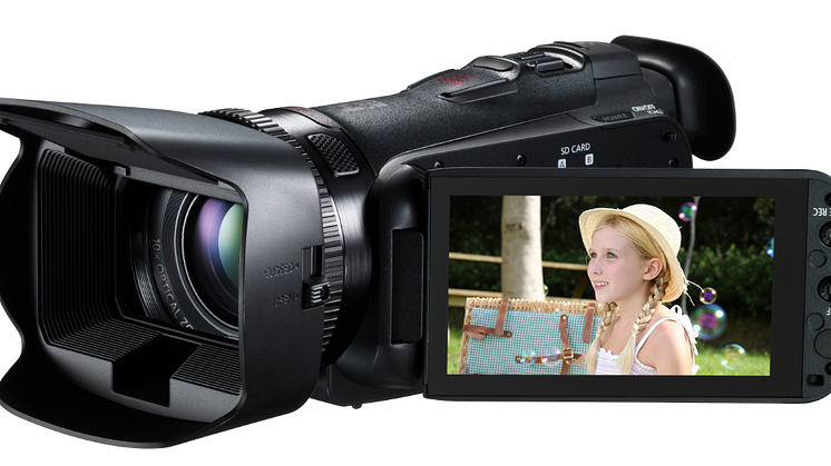 Vis dine kreative sider – Canon lanserer sin nye LEGRIA HF G25