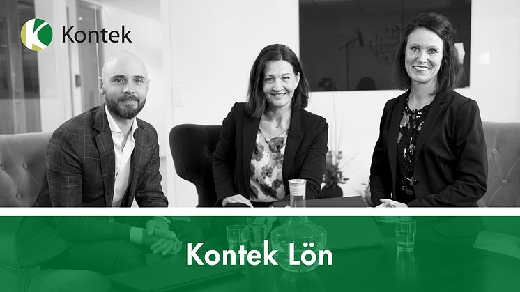 Gustav Ängermark, Anneli Månsson och Lotta Tageson berättar om Konteks webbaserade lönesystem