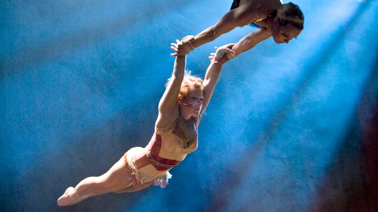 Pressbild: Inside out med Cirkus Cirkör feat. Irya's Playground