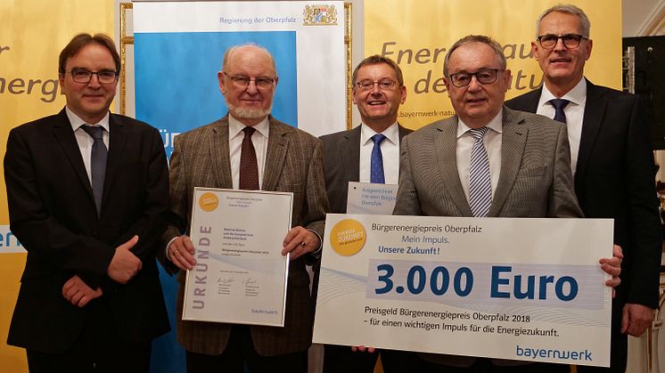 Preisverleihung Bürgerenergiepreis Oberpfalz_Manfred Klemm