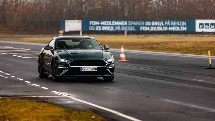 Ford Mustang Bullitt på Sjællandsringen
