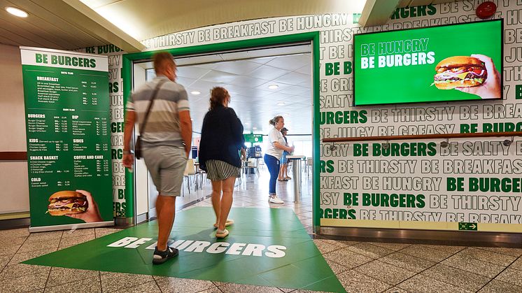 Scandlines stellt Burger-Konzept auf den dänischen Puttgarden-Rødby-Fähren vor
