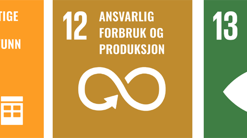 Vi har valgt å fokusere på følgende bærekraftsmål