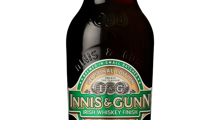 Innis & Gunn Irish Whiskey Finish 2015 – stouten lagrad på irländsk whiskeyek är tillbaka