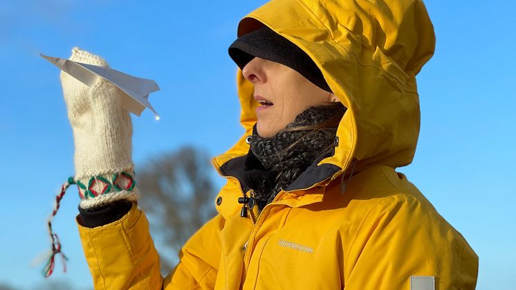 Performancekonstnären Anna Berndtson utmanar lundapubliken på VinterLund Spelen helgen 5-6 februari.