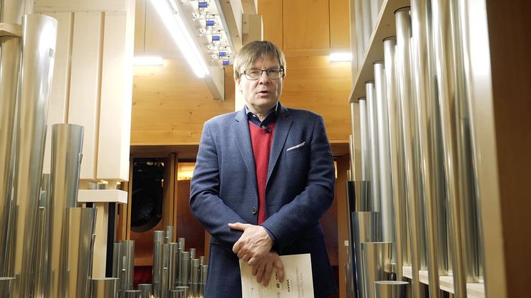 Sten Cranner berättar om säsongen 2021-2022 och den nya orgeln.