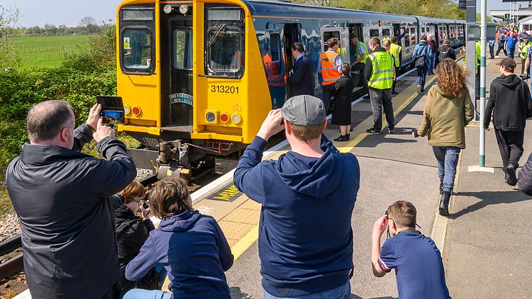 Farewell tour of Class 313 coastal trains