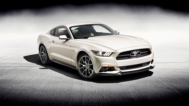 Ford hyllar femtioåringen Ford Mustang med en 50 Year Limited Edition