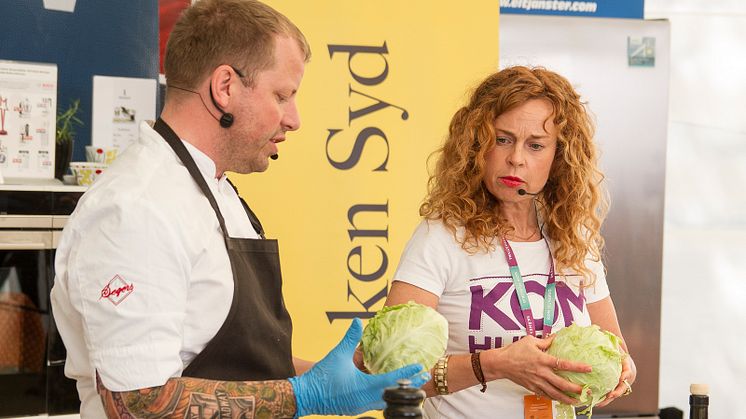 Stjärnkocken Daniel Müllern lyfter det lokala skafferiet på Skånes Matfestival