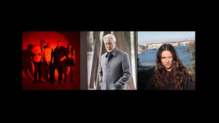 Pixies, Tom Jones och Melissa Horn klara för Grönan
