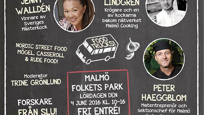 Vad lägger du på din tallrik?  – kockar möter forskare från SLU på matfestival i Malmö