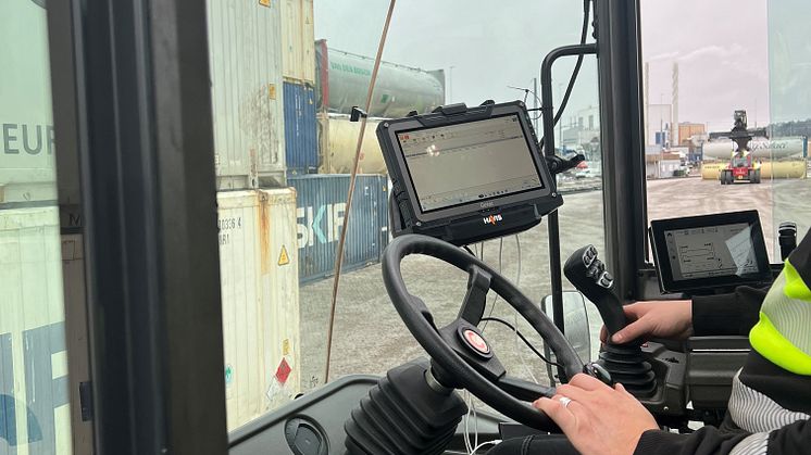 Jula Logistics Truckförarvy