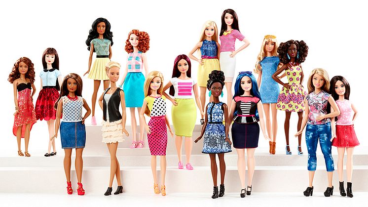 Barbie erweitert Produktlinie und stellt Fashionistas in drei neuen Versionen vor