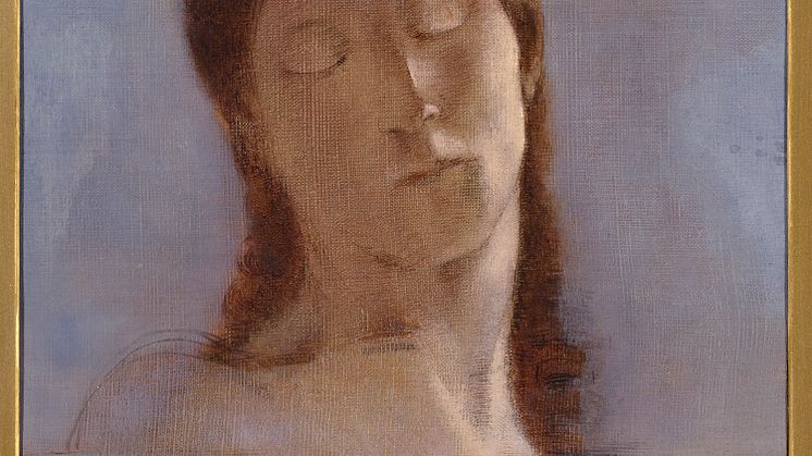 Odilon Redon (1840–1916) Closed Eyes, 1890