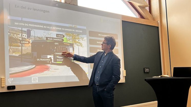 Vid Salen i Sälen samlades SITE-kommunerna för en workshop kring autonoma fordon.