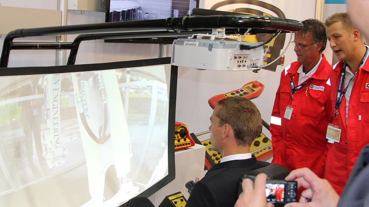 Cavotec's radio remote control experts at ONS2012