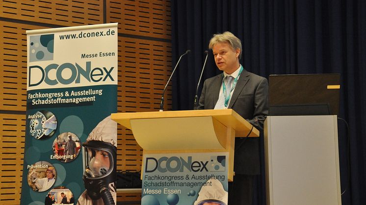 Da sich die DCONex in mehrere Vortragsblöcke gliedert, fasste Michael Henke, Management Programm B+B BAUEN IM BESTAND, auf der vergangenen DCONex die wesentlichen Kernbotschaften zusammen. Foto: B+B BAUEN IM BESTAND